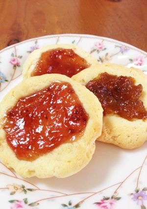 簡単サクふわ「ジャムクッキー*」-レシピのメイン写真