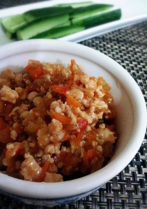 給食menu*肉味噌-レシピのメイン写真