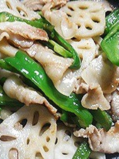 豚肉とレンコンの炒め物-レシピのメイン写真