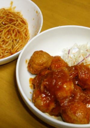 簡単ミートボールを作りましょう-レシピのメイン写真