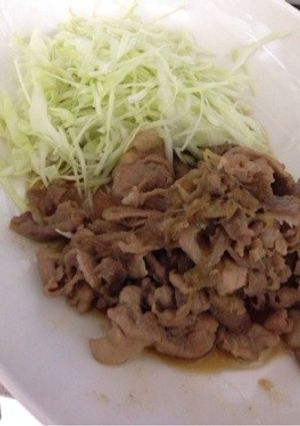 豚の茗荷焼き-レシピのメイン写真