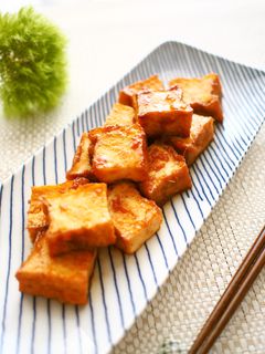 ●簡単♪厚揚げのケチャップしょうが焼き●-レシピのメイン写真
