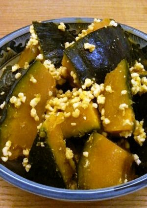 かぼちゃの鶏そぼろ煮-レシピのメイン写真