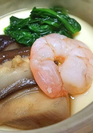 お吸い物で☆本格茶碗蒸し-レシピのメイン写真