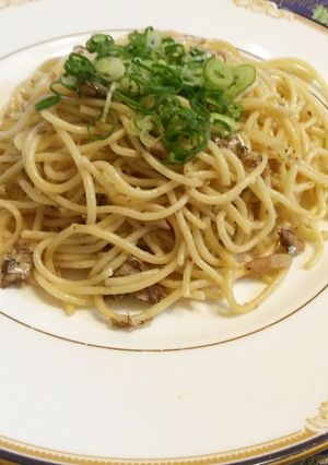 オイルサーディンパスタ-レシピのメイン写真