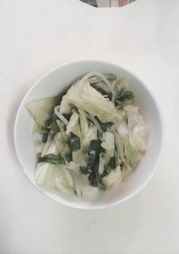 簡単 鶏ガラスープで野菜炒め-レシピのメイン写真