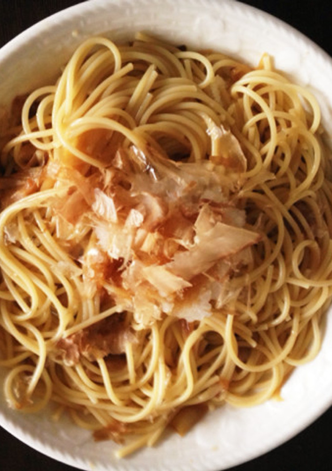 味付けネギと納豆とおろしの和風パスタ-レシピのメイン写真