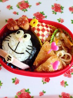 ドラえもんおにぎり弁当-レシピのメイン写真