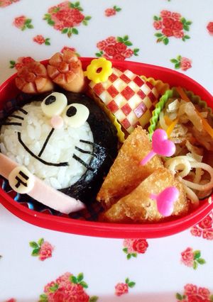 ドラえもんおにぎり弁当-レシピのメイン写真