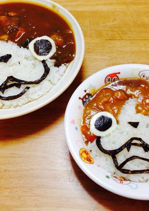 簡単☆ジバニャン カレー 妖怪ウォッチ-レシピのメイン写真