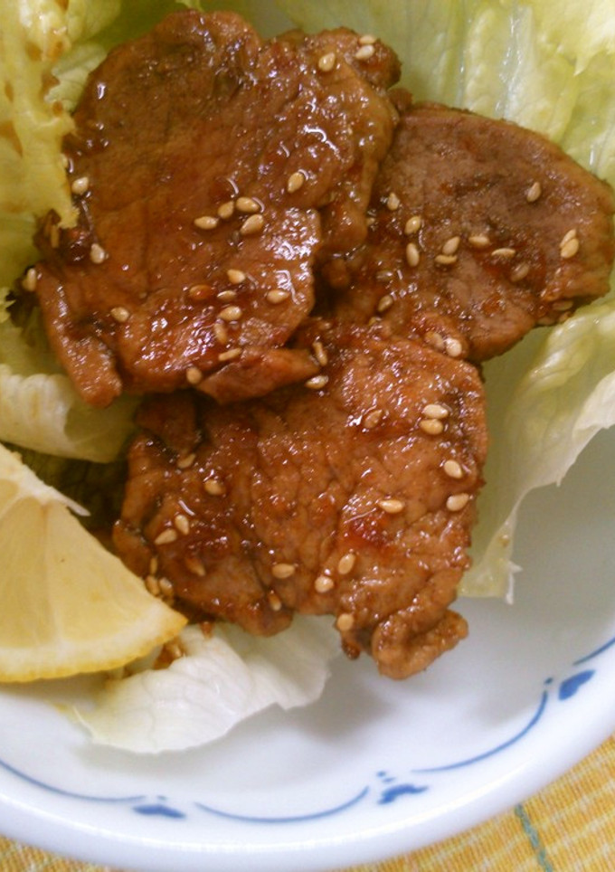 簡単 美味しい！ 豚肉の 照り焼き.＊-レシピのメイン写真