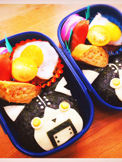 妖怪ウォッチ☆ロボニャン☆キャラ弁☆簡単-レシピのメイン写真