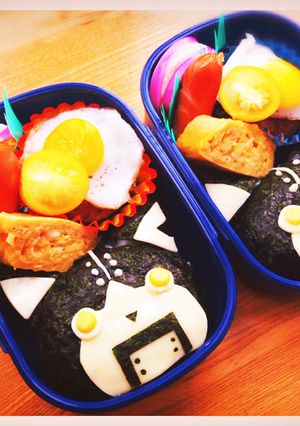 妖怪ウォッチ☆ロボニャン☆キャラ弁☆簡単-レシピのメイン写真