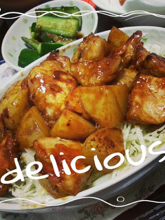 鶏むね肉とジャガイモのカレー炒め-レシピのメイン写真