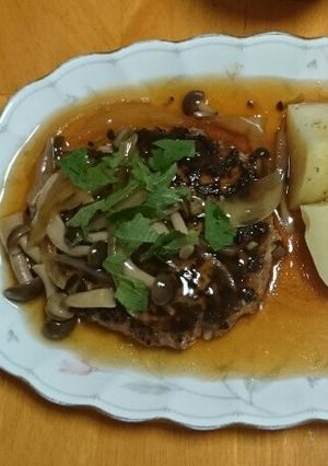 簡単♪ハンバーグのあんかけソース-レシピのメイン写真