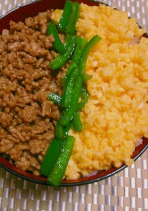 そぼろ丼-レシピのメイン写真