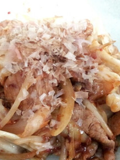 お好み焼き屋さんの豚キムチ-レシピのメイン写真
