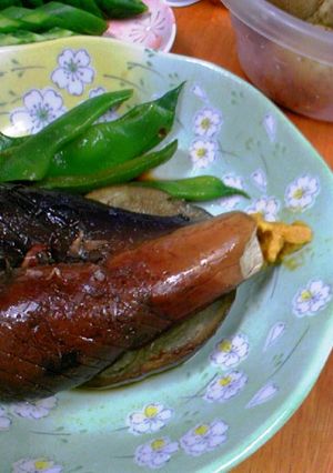 なすとモロッコインゲンの生姜醤油漬け-レシピのメイン写真