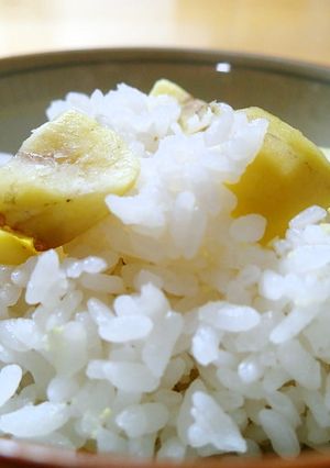 栗ゴロゴロ栗ご飯-レシピのメイン写真