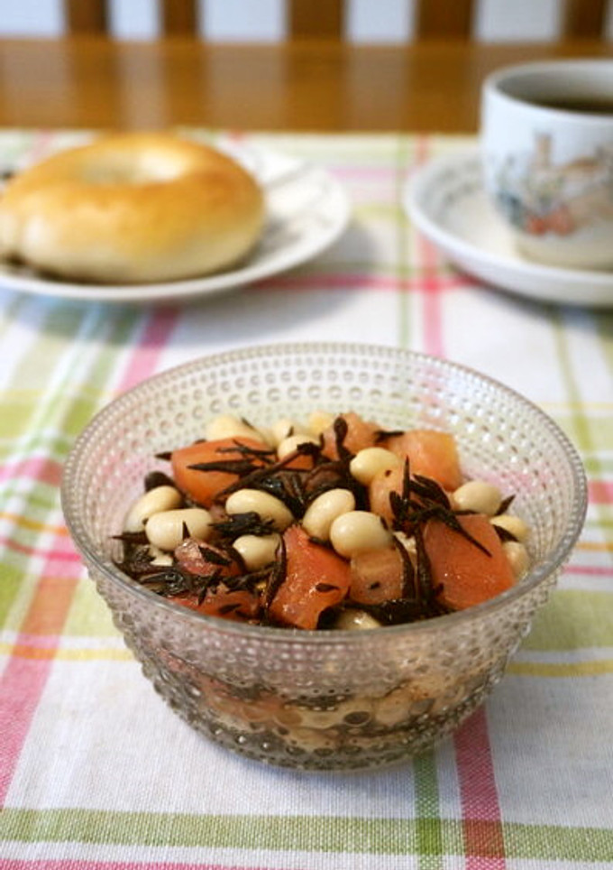 寿司酢で簡単☆ひじきと大豆のマリネ-レシピのメイン写真