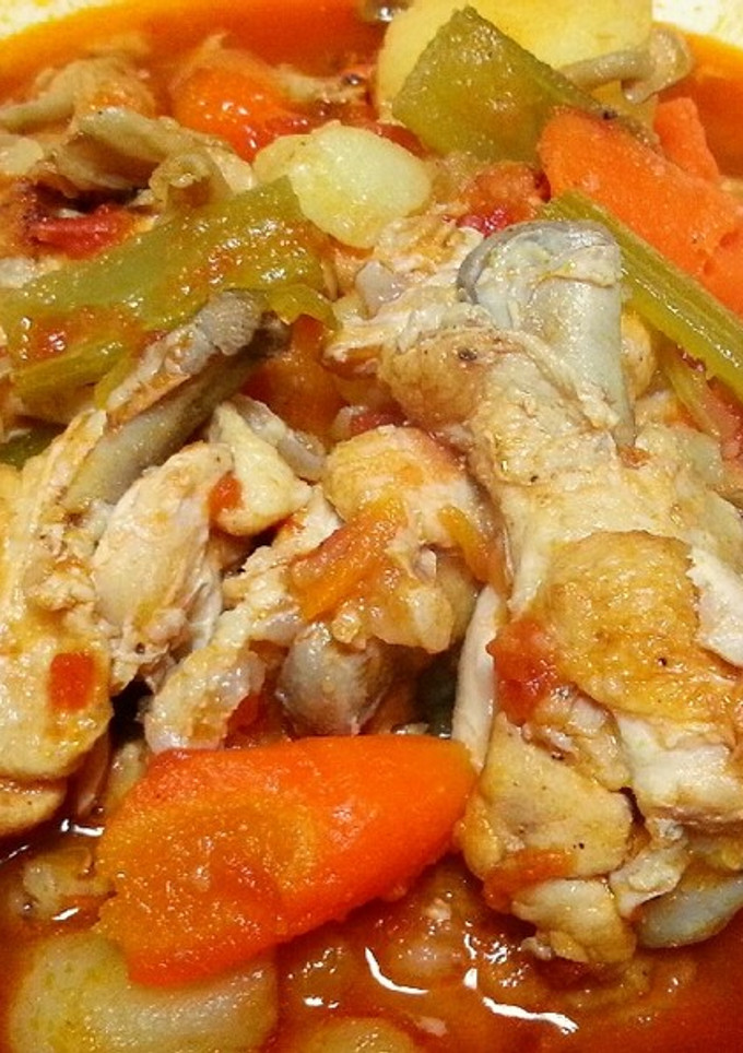 簡単！ごちそう！＊チキンのトマト煮込み＊-レシピのメイン写真