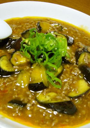 簡単！素なしで作れる麻婆茄子！-レシピのメイン写真