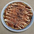 モロヘイヤと長芋のお好み焼き風