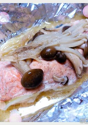 ほったらかし 鮭のホイル焼き-レシピのメイン写真