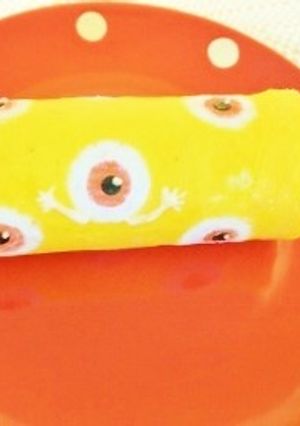 目玉おやじドット柄卵焼き-レシピのメイン写真