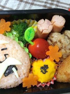 幼稚園キャラ弁*妖怪ウォッチ ひもじい-レシピのメイン写真