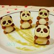 可愛いおやつ*立体♪♪さくさくぱんだ団子