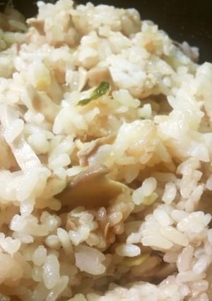 ツナ・エリンギ・筍の炊き込みご飯-レシピのメイン写真