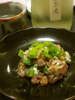 鯵のなめろう風-レシピのメイン写真