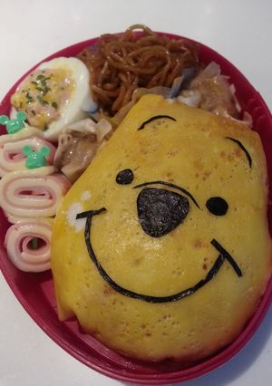 キャラ弁☆プーさん-レシピのメイン写真