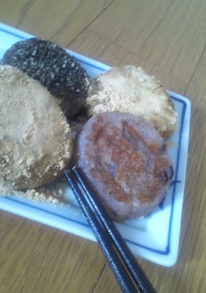 簡単 あんこ味のおからもち-レシピのメイン写真