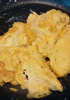 チーズオムレツ風-レシピのメイン写真