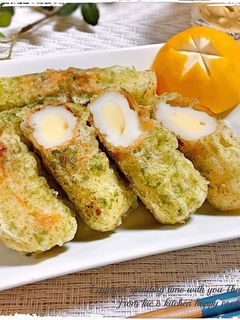 ❀チーズINちくわの磯部揚げ❀《お弁当》-レシピのメイン写真