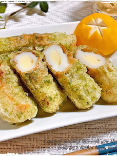 ❀チーズINちくわの磯部揚げ❀《お弁当》-レシピのメイン写真