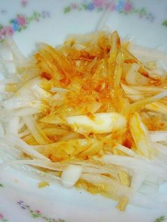 簡単❤新玉ねぎのごま油酢醤油かけ-レシピのメイン写真