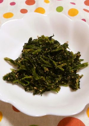 麺つゆで☆ほうれん草のごま和え-レシピのメイン写真