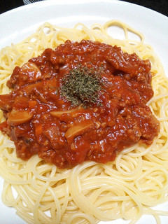 お肉たっぷり濃厚ミートソースパスタ-レシピのメイン写真
