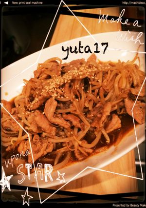 豚肉ともやしのソース炒め-レシピのメイン写真