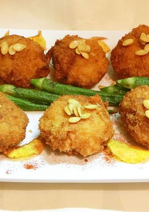 ピーナッツかぼちゃフライ-レシピのメイン写真