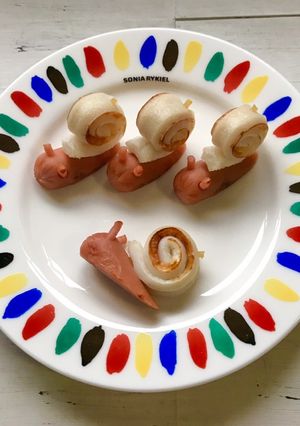 【簡単】キャラ弁 おかず かたつむり-レシピのメイン写真