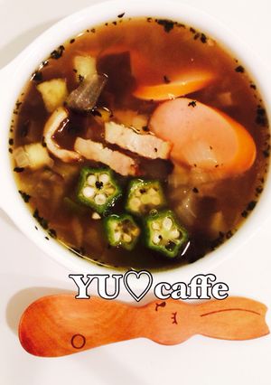 疲労回復♡免疫力Up♡朝食オニオンスープ-レシピのメイン写真
