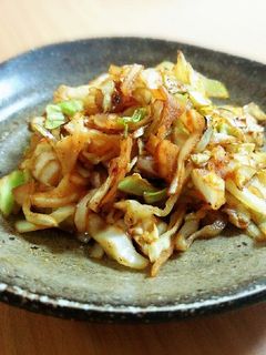 キャベツだけ!!コンソメカレー味-レシピのメイン写真