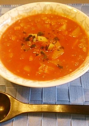 ◆簡単♡トマト苦手な私のミネストローネ◆-レシピのメイン写真