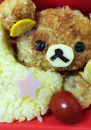 キャラ弁 リラックマ-レシピのメイン写真