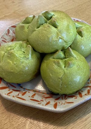 黒豆甘納豆入り抹茶パン-レシピのメイン写真