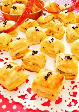ひと口でぱくっ♡可愛いスイートポテトパイ-レシピのメイン写真